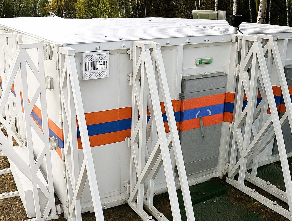 МЗСГО блок-модульного типа на объекте