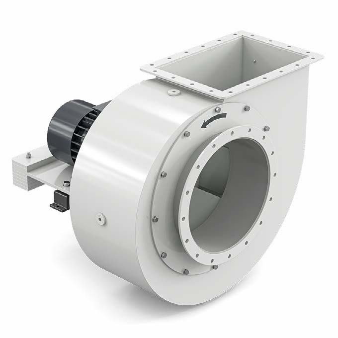 Вентилятор радиальный РСС — вид спереди