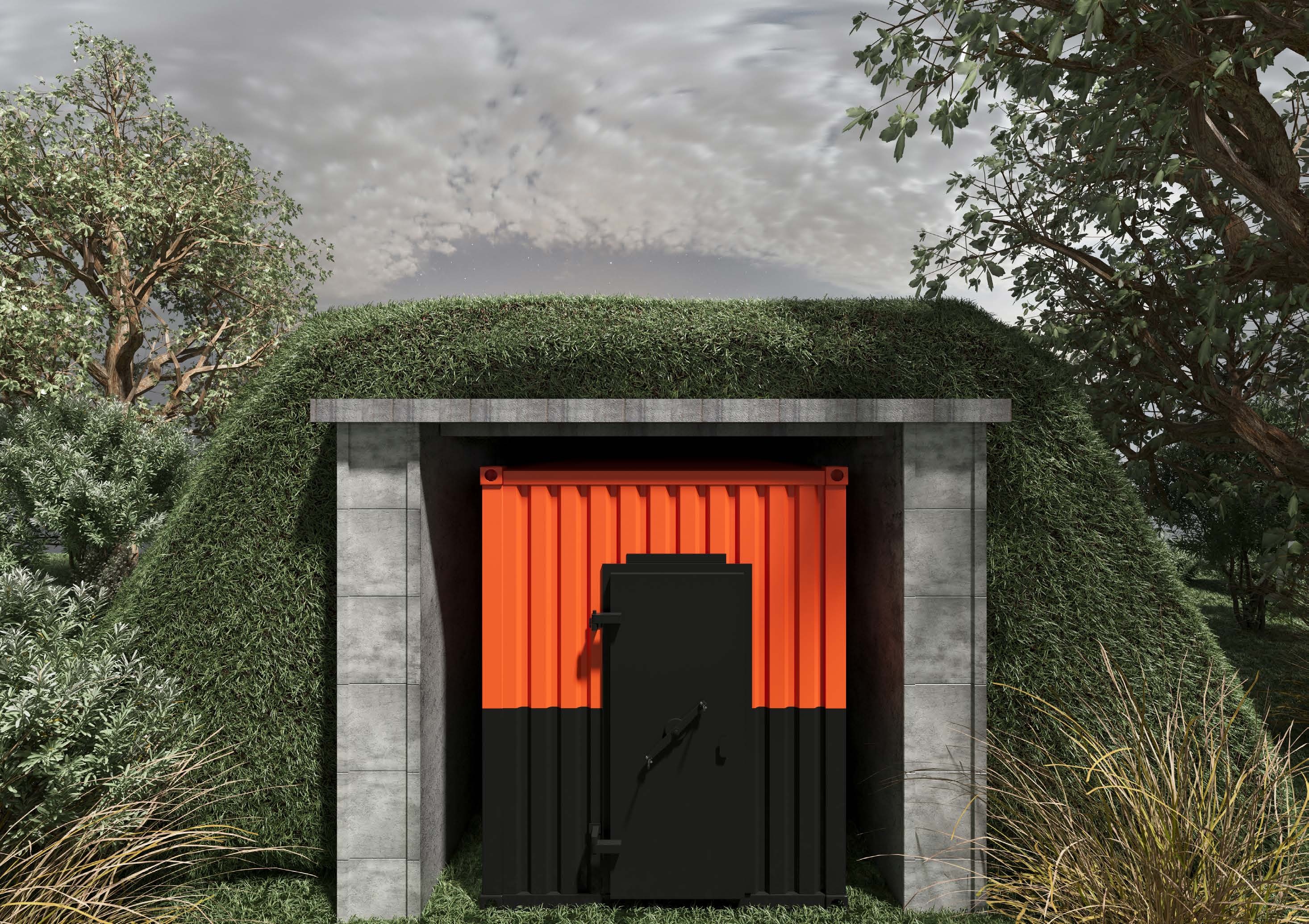 МЗСГО — ландшафтная интеграция защитного сооружения